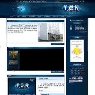 Televiziune Tentv - creare site 
